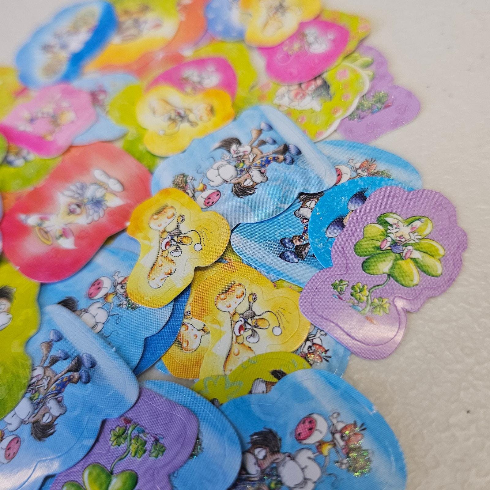 Diddl Cartoon Character Kawaii Sticker Flakes LOT (49) Sack Gifts ...