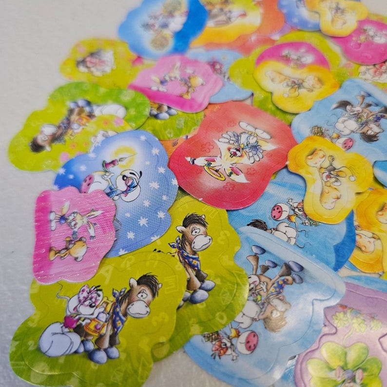 Diddl Cartoon Character Kawaii Sticker Flakes LOT (49) Sack Gifts ...