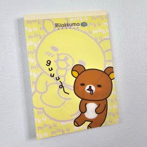 San-x Rilakkuma Large Memo Pad Kawaii Japan