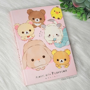 San-x Always With Rilakkuma Large Memo Pad Stationery Kawaii Japan 2022 Back To School Mail Notes A