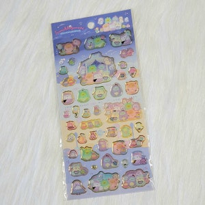 San-x Sumikko Gurashi Night Park Halloween Stickers Sticker Sheet Kawaii Japan Gifts