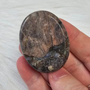 Que Sera Handcrafted Thumb Pocket Stone Ansiedade Alívio Conforto Presentes BÔNUS Cartão de Informações