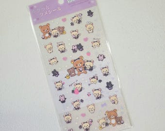 Korilakkuma Rilakkuma Stickers Sticker Sheet Kawaii Japan Collectible Cute Gifts