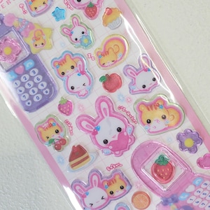 Kawaii Cute Stickers Sticker Sheet Japan Collectible Cute Gifts