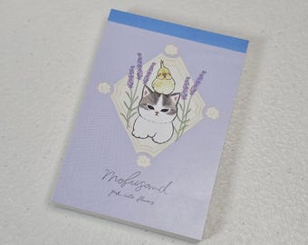 Mofusand Kitty Mini Notatnik Kawaii Japońskie Artykuły Papiernicze Kolekcjonerskie Prezenty