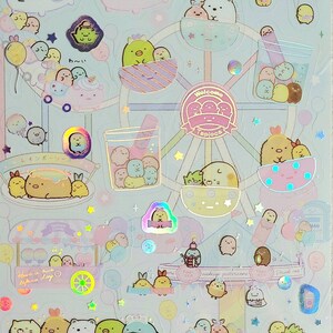 San-x Sumikko Gurashi Tapioca Park Stickers Sticker Sheet Japan Kawaii ...