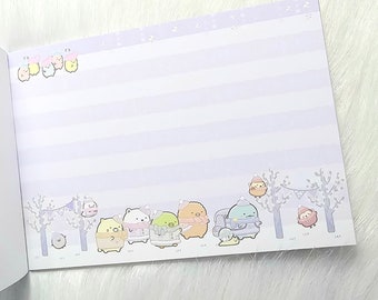 スペースダンディ ノラガミ 色紙 San-x Sumikko Gurashi Sparkling Lights Large Memo Pad Kawaii