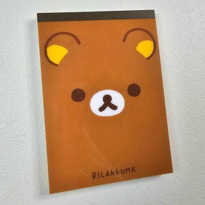 San-x Rilakkuma Large Memo Pad Kawaii Japan