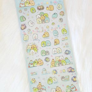 すみっコぐらし ステッカーシート ホログラフィック 日本製 かわいい ギフト コレクター向け B