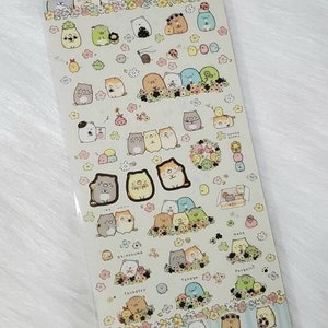 San-x Sumikko Gurashi Kawaii Flowers sticker Sheet stickers Japan 2019