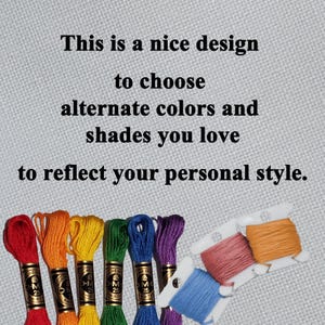 Wzór haftu krzyżykowego na blok patchworkowy „Ptak Rajski” – schemat średniozaawansowany (plik PDF w wersji cyfrowej) zdjęcie 18