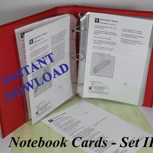 Neue Diagonale Maschen lernen - Notizbuch Stichkarten SET 3 - Diagonale Maschen (DIGITAL) Kreuzstich / Stickdatei / Maschengruppe Abo