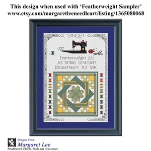 Four Leaf Clover and Celtic Knot - Cross Stitch Pattern: Easy Chart (Digital PDF) image 5