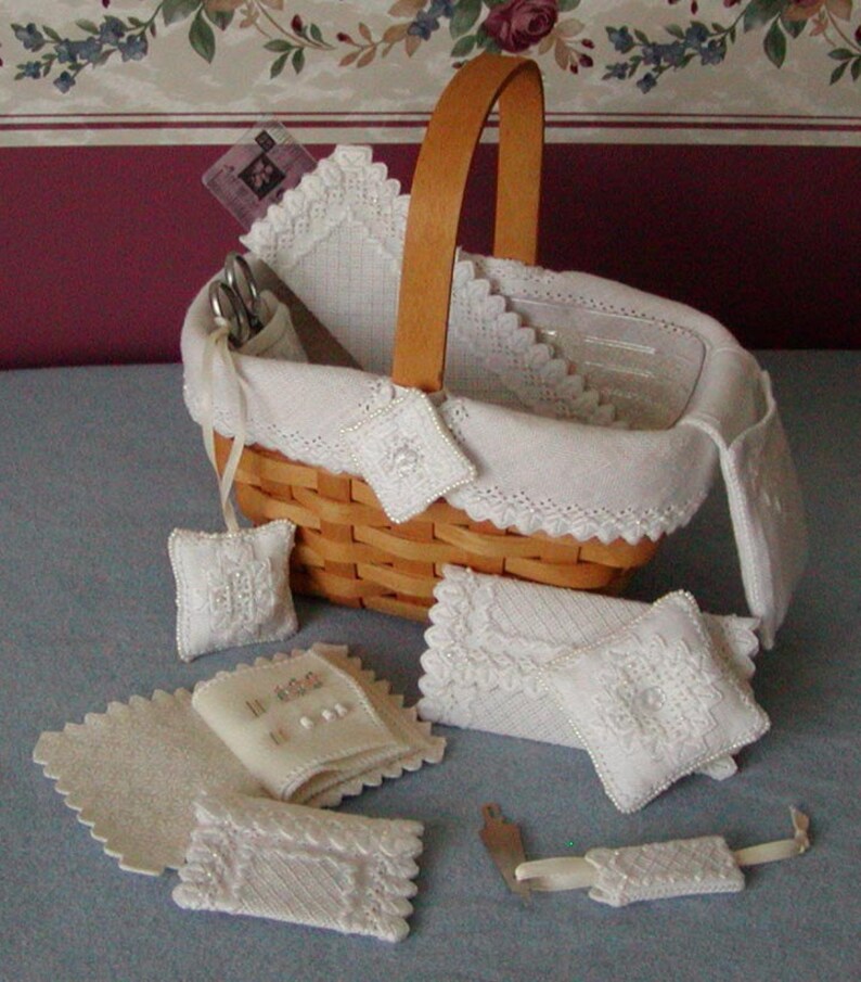 Little Comforts Basket & Needlework Accessories INSTANT Etsy