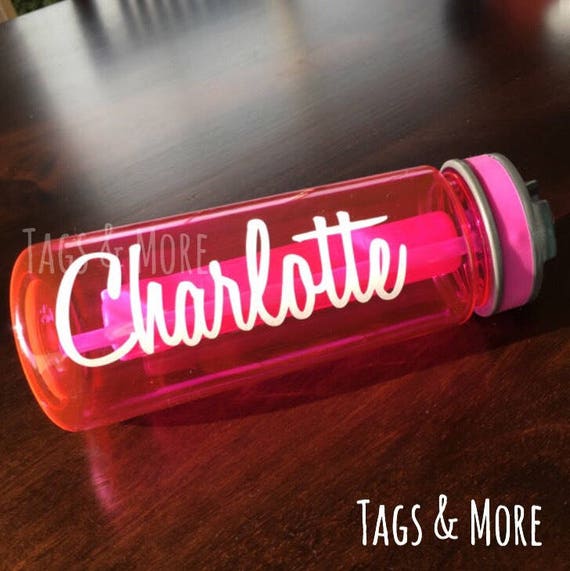 DIY Personalised Drink Bottle Label / Drink Bottle Decal