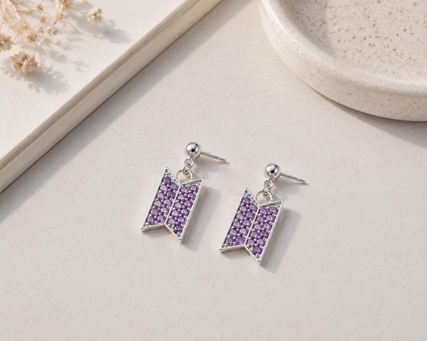 Bts earrings - Etsy 日本