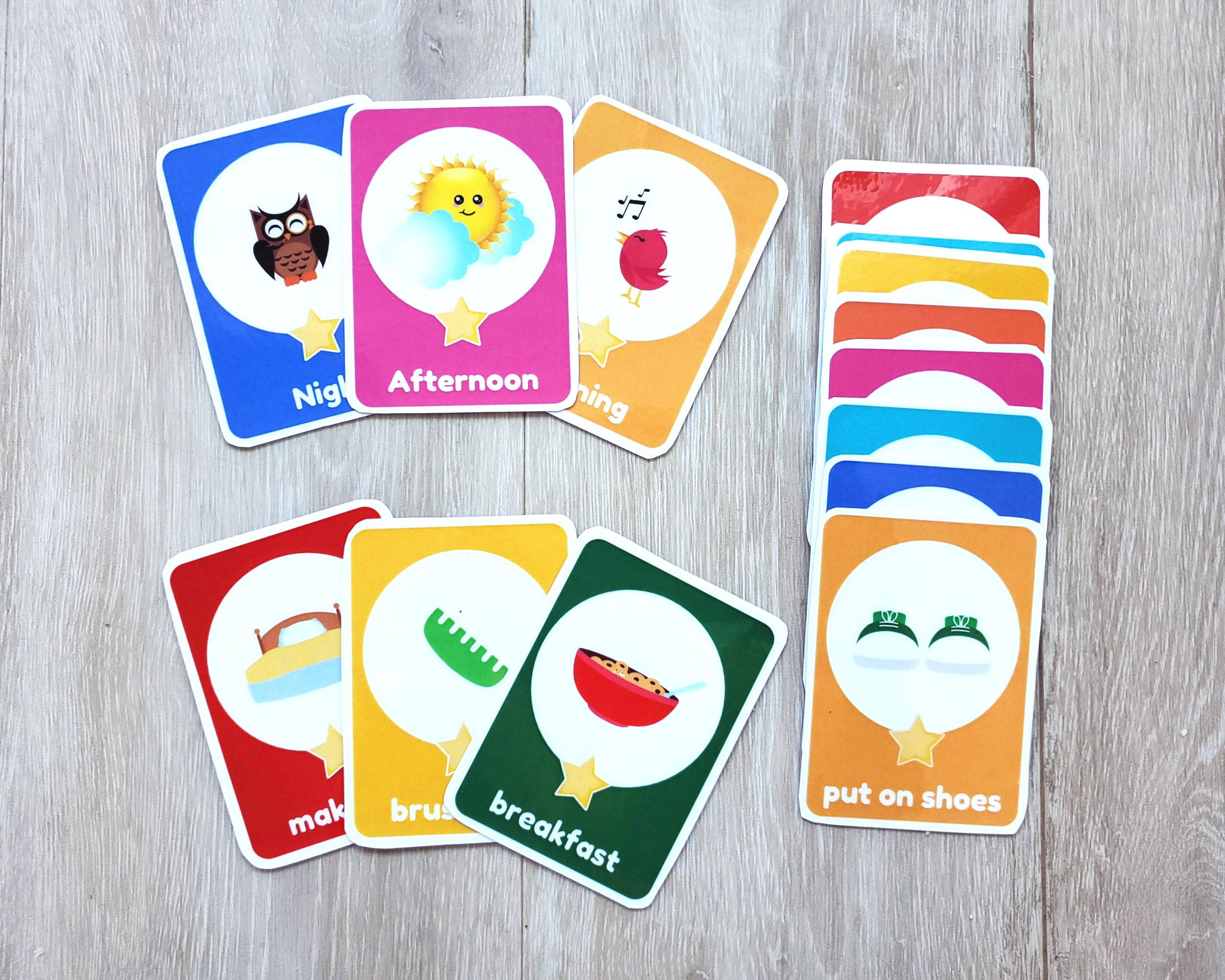 Routine Cards for Toddler and Preschoolers | Printable Visual Schedule ...
