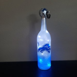 Detroit Lions Led Lighted Bottle 