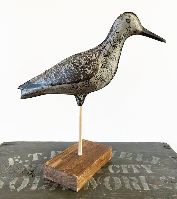 Shorebird decoy - 's Auction at Crumpton
