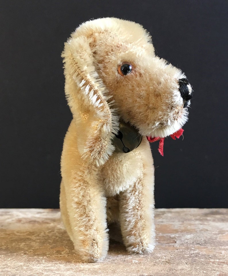 antique steiff dog
