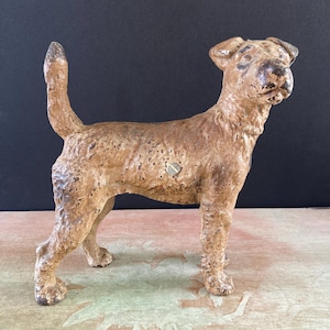 Cast Iron Fox Terrier - Etsy