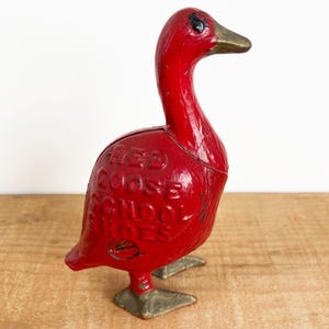 Red Goose Shoes Bank - Etsy