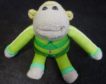 White T Shirt Pg Tips Hey Monkey Sidekick Soft Toy Monkey Tea Bags Promotional Monkey Beanie