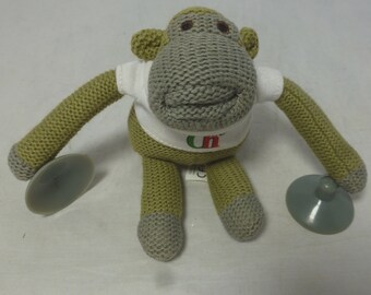 White T Shirt Pg Tips Hey Monkey Sidekick Soft Toy Monkey Tea Bags Promotional Monkey Beanie
