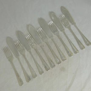 Vintage Epns Fish Knives - Etsy