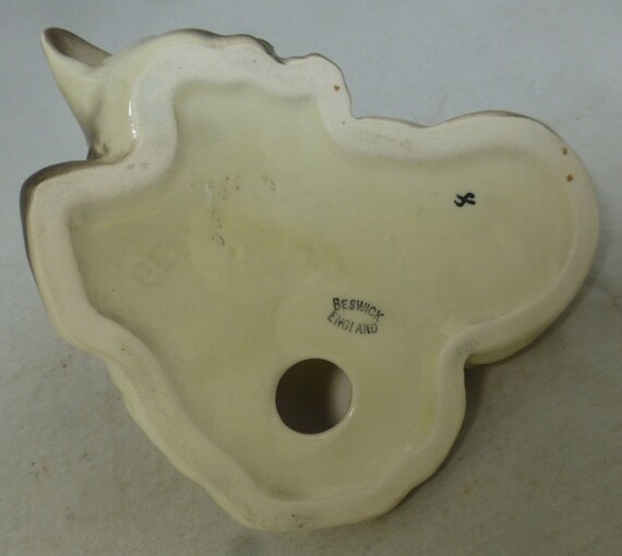 ベスウィック 2匹のシャムの仔猫 猫の置物 フィギュリン アンティーク