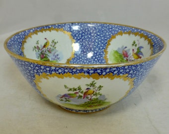 Antique Crescent George Jones & Sons Hand-painted Cup and