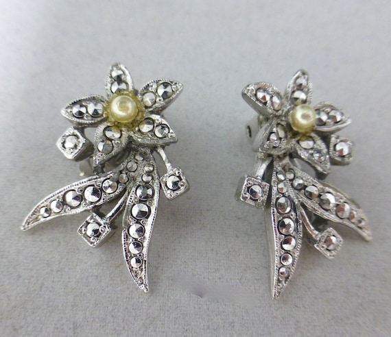 Clip D'oreille Signé - Occasion, Fermoir Clip - Bijou Vintage Ou Fantaisie