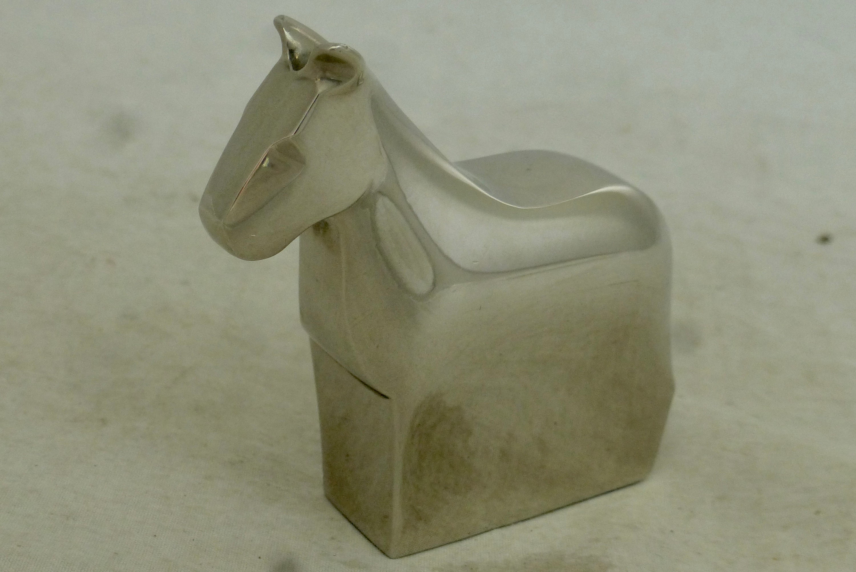 Rare Dansk Designs Vintage Silver Plate Japan Horse Silver on Zinc
