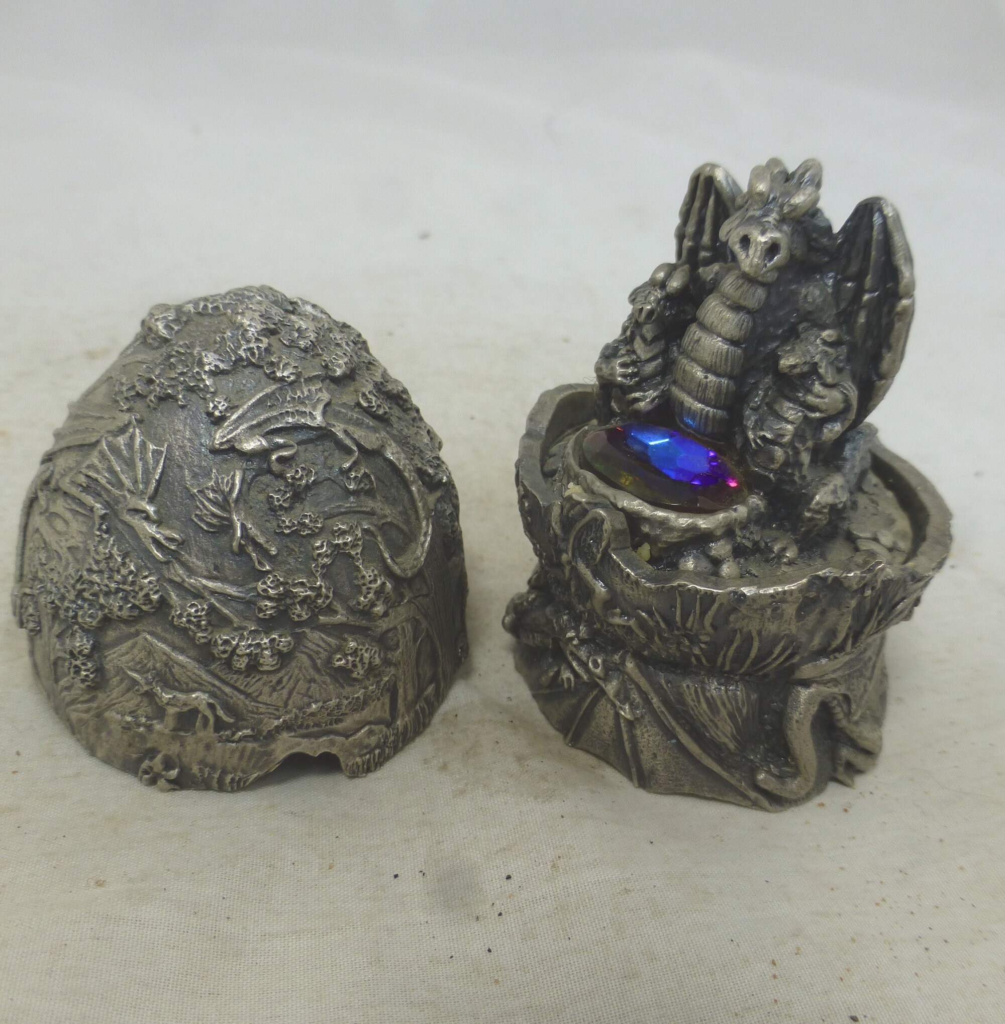 Vintage the Tudor Mint Myth and Magic Pewter 