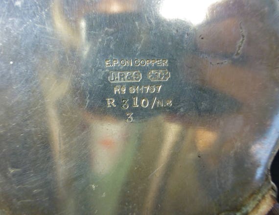 Joseph Rodgers & Sons Antique Silver Plate 1.5 Pt Coffee Pot With