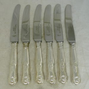【Smith Seymour】 キングスパターンのディナーセット 6名用26本組 Smith Seymour Cutlery - Etsy