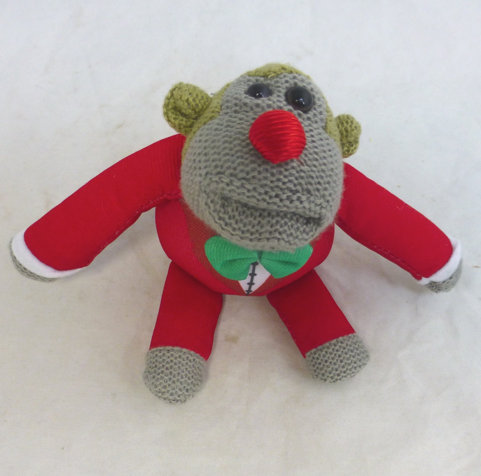 PG Tips Tea Chimp Promotional Knitted Monkey Beanie Plush Toy Most Famous  Monkey 6 in L Super Cute Soft Toy Gift for Chimp Monkey Lover -  Israel