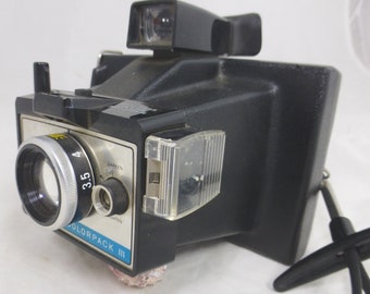 ポラロイド カラーパック III ランドカメラ - インスタントパックフィルムカメラ - 1970年代 - アメリカ製 - ヴィンテージ・コレクターズアイテム