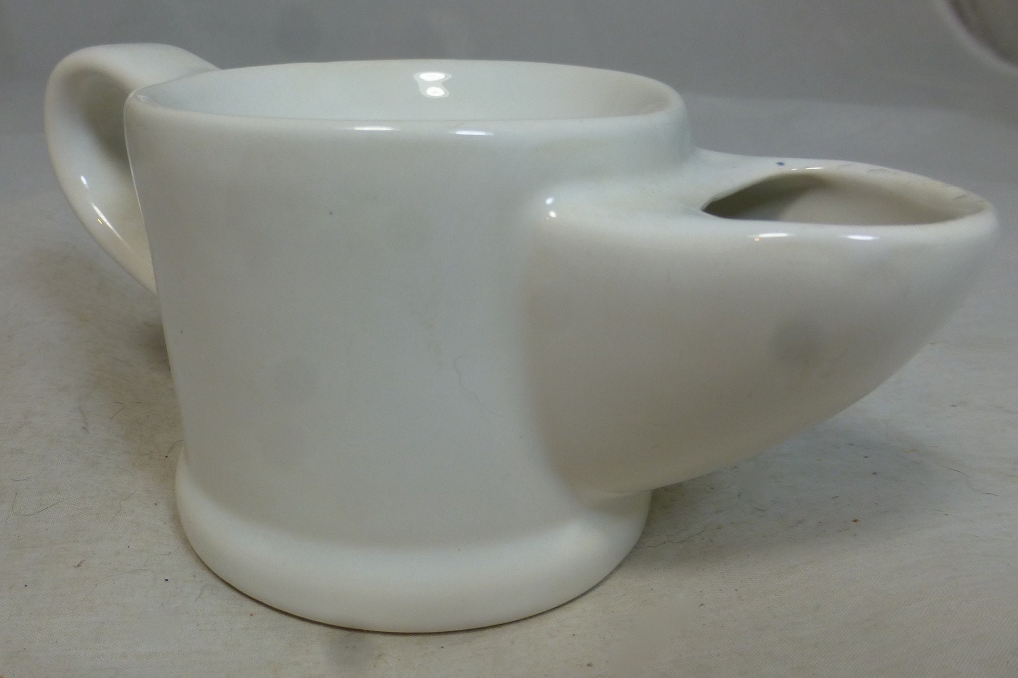 Vintage Wade Shaving Scuttle Mug - Barber Moustache Cream Ceramic Cup ...