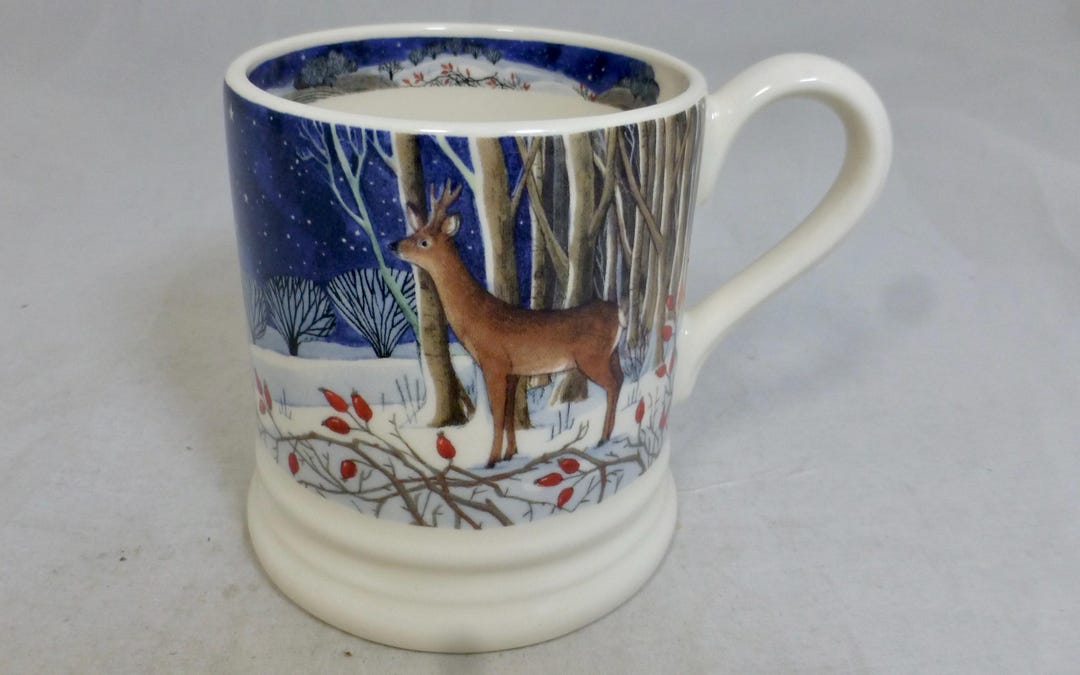 Emma Bridgewater 「冬の夜の動物たち」プレート 22cm Emma