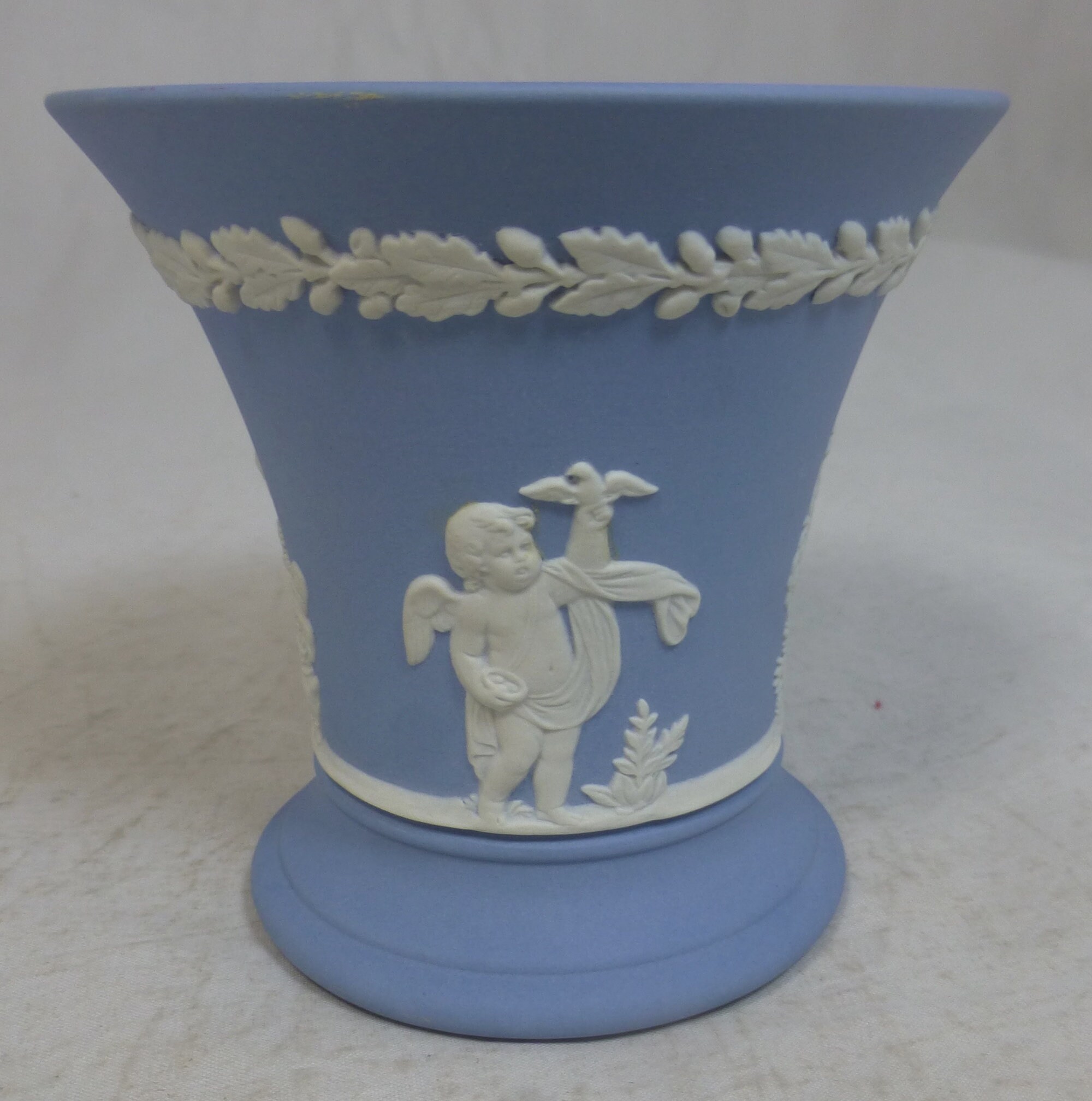  ブルージャスパー 花瓶、小物入れ アンサンブル（2点セット） il_fullxfull.3249749797_9m0n.jpg