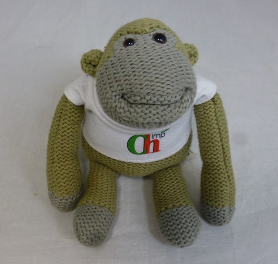 PG Tips Tea Chimp Promotional Knitted Monkey Beanie Plush Toy Most Famous  Monkey 6 in L Super Cute Soft Toy Gift for Chimp Monkey Lover -  Israel