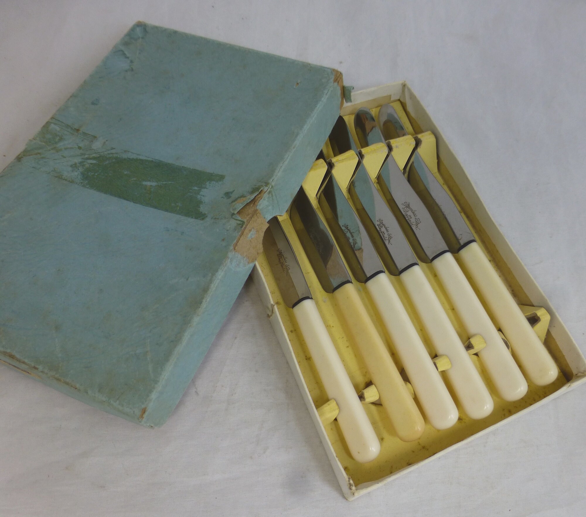 英国ヴィンテージティーナイフ6本組