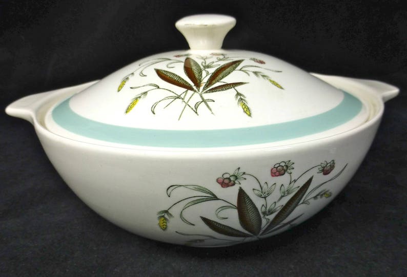 Supply Vintage Meakin Hedgerow Soup Bowls Two Handled X5 Alfred Meakin Pottery