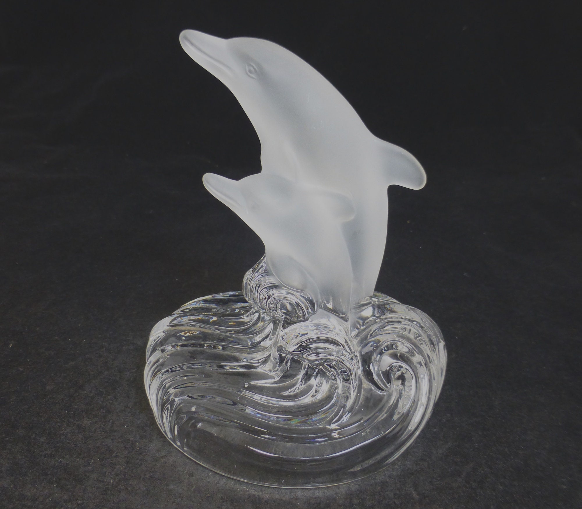 Italy glass dolphin - Etsy 日本