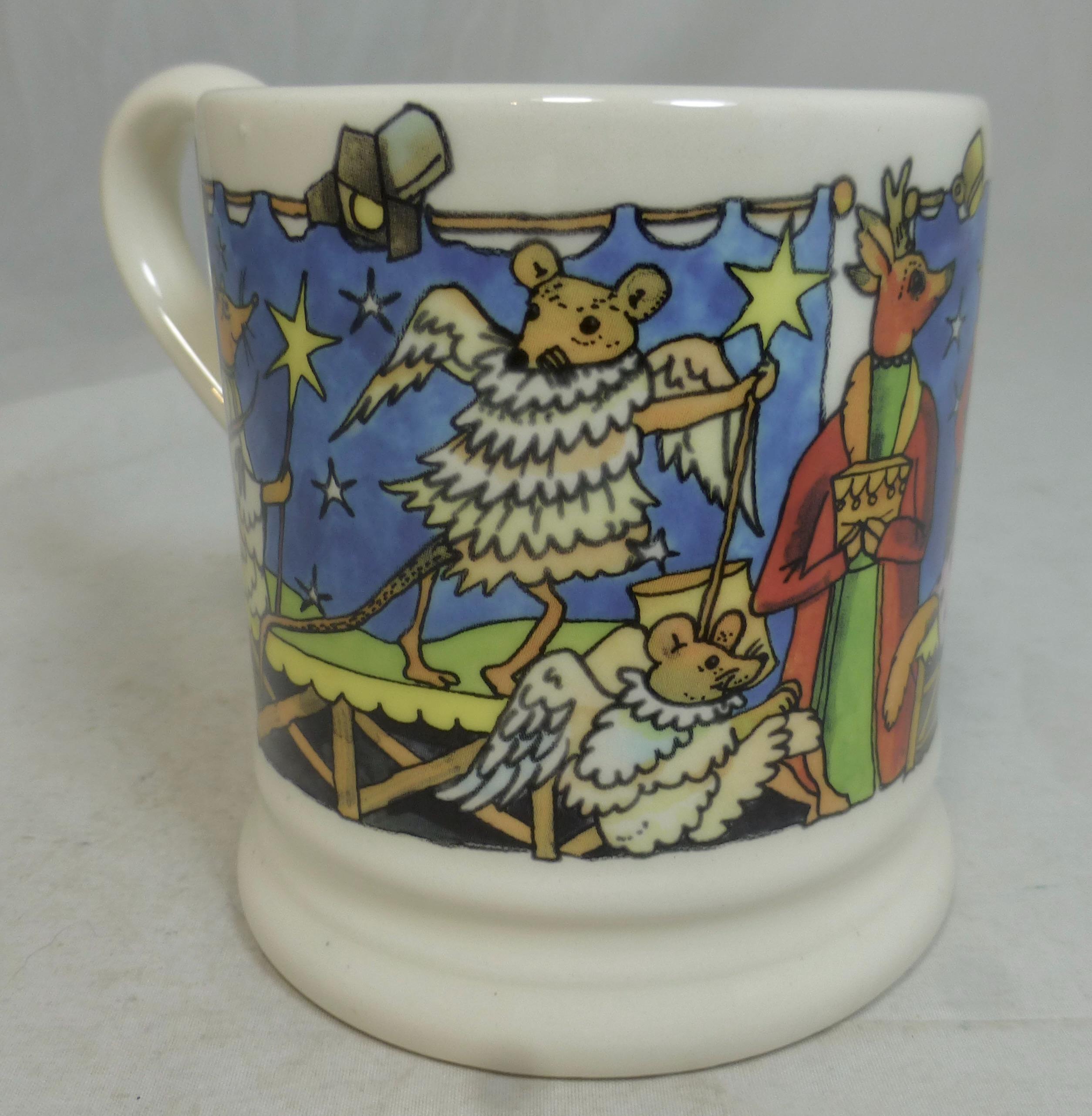 Emma Bridgewater Year in the Country Nativity Scene Half Pint 
