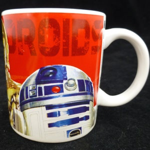 Tazza in ceramica di Kinnerton con i droidi R2-D2 e C-3PO di Star Wars – Idea regalo Disney con i droidi di Star Wars