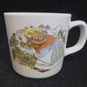 Wedgwood Etruria & Barlaston Oakapple Wood Grandma Snuffles Porcelain Mug or Cup - Jenny Partridge Illustrations - Christening Baby Gift