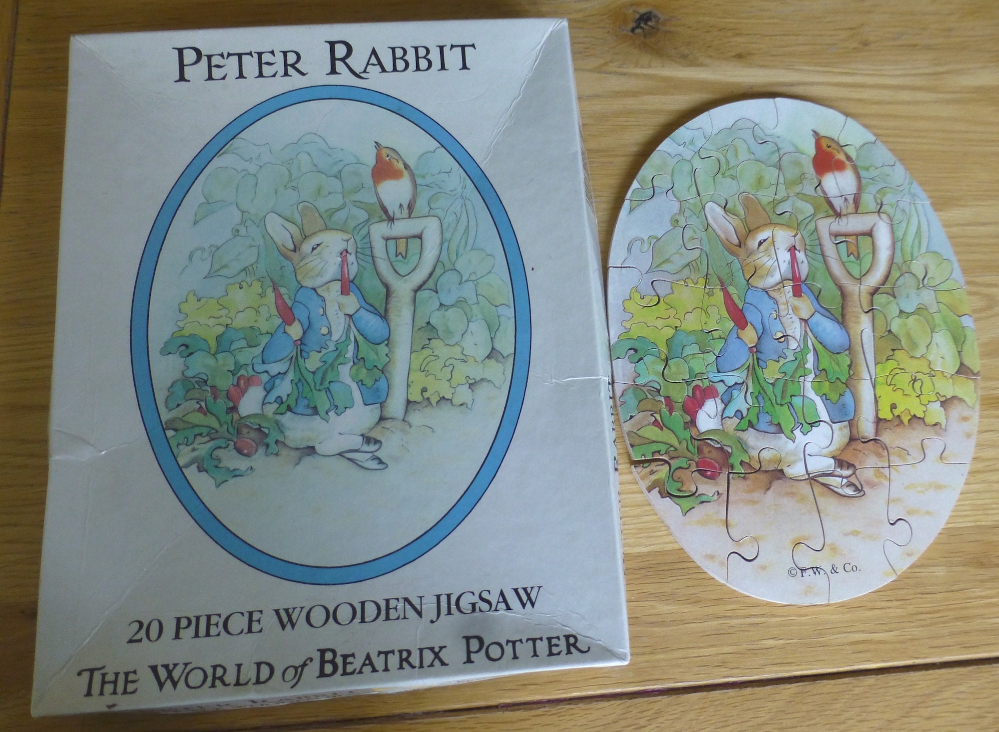 Peter rabbit 2025 wooden puzzle