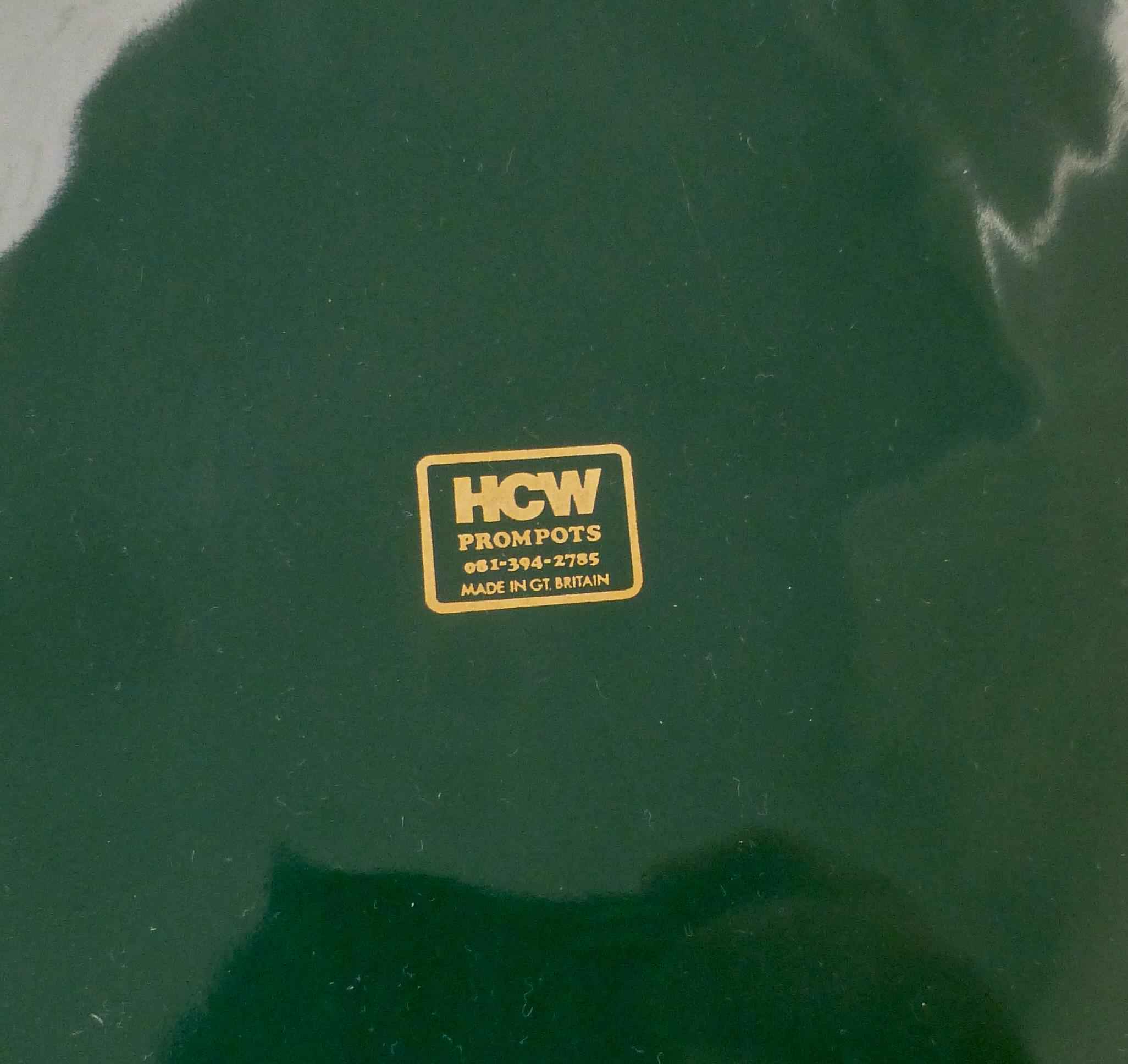 ヴィンテージ ラージ 磁器 グリーンバジャー ベストビター